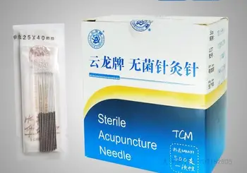 500 kom./kor. yunlong sterilne igle za akupunkturu igle za jednokratnu upotrebu акупунктурного masaže bez cijevi 0,16* 7/0,16*13 mm